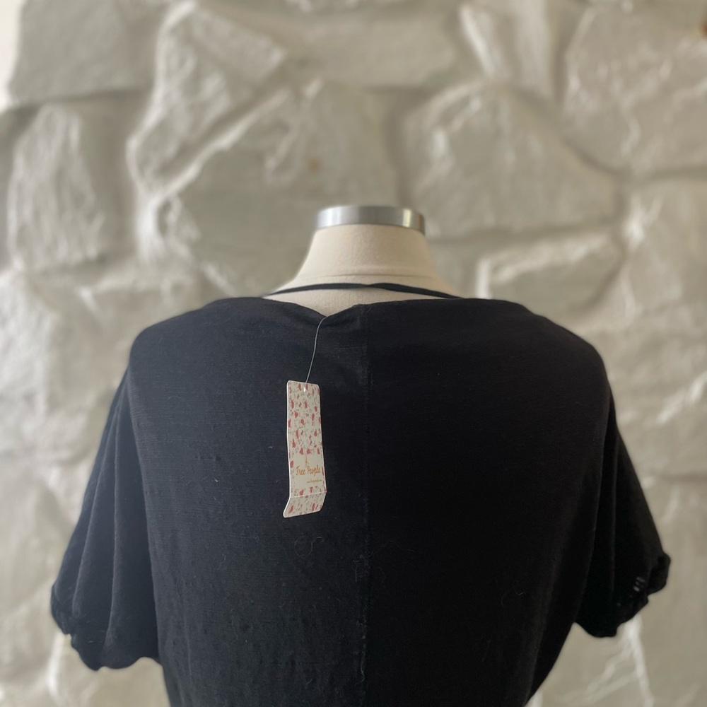 FP We The Free Black Astrid Tee XS/S - Picture 9 of 10